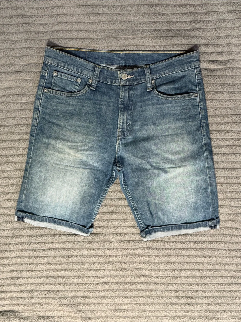 Levi's 508 Model Faded Blue Men's Slim Jean Shorts
